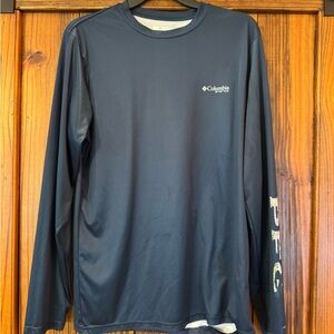 Columbia Men's Long Sleeve Tee - Navy